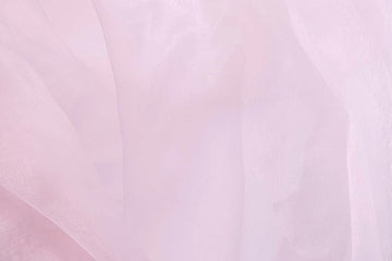 Organza, schimmernd, rosa, babyrosa, 0,5 m